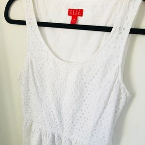 Elle White Dress